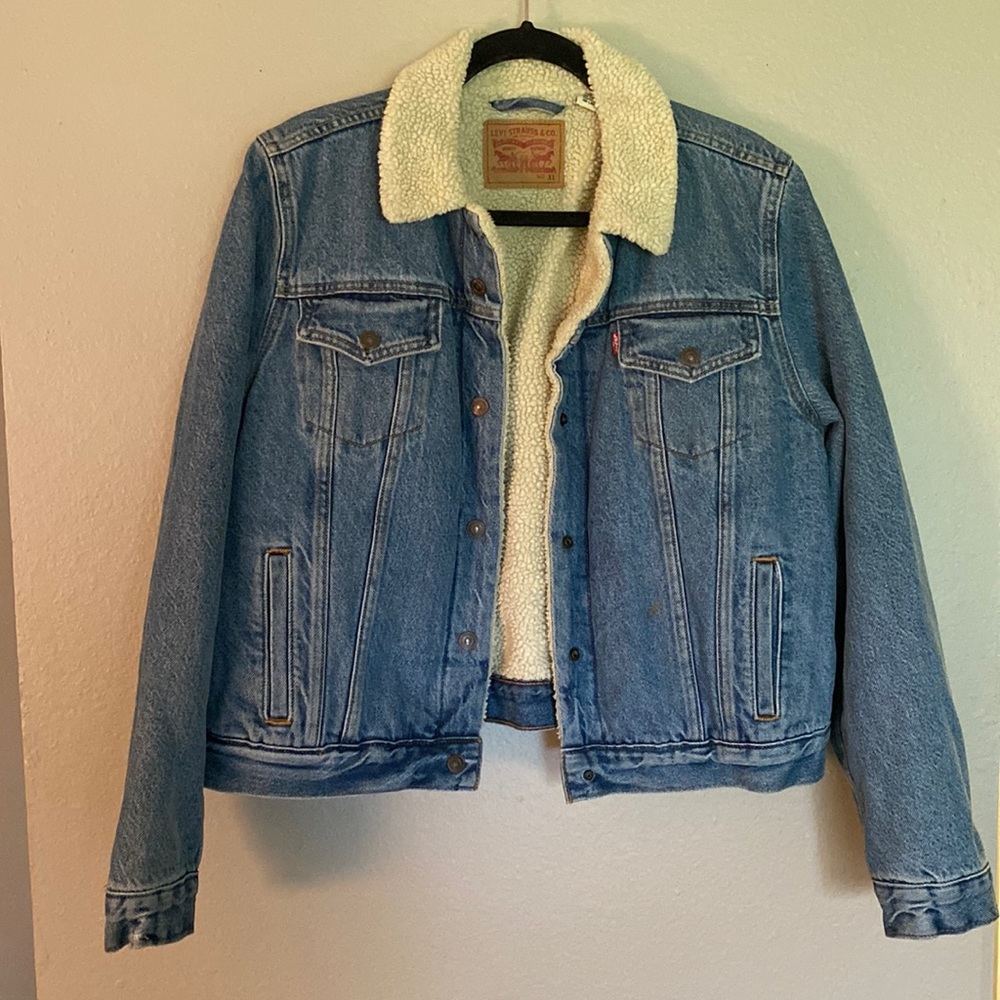 Levi’s Sherpa denim jacket